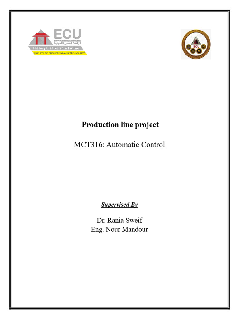 Production Line Automation Project | PDF | Pump | Automation