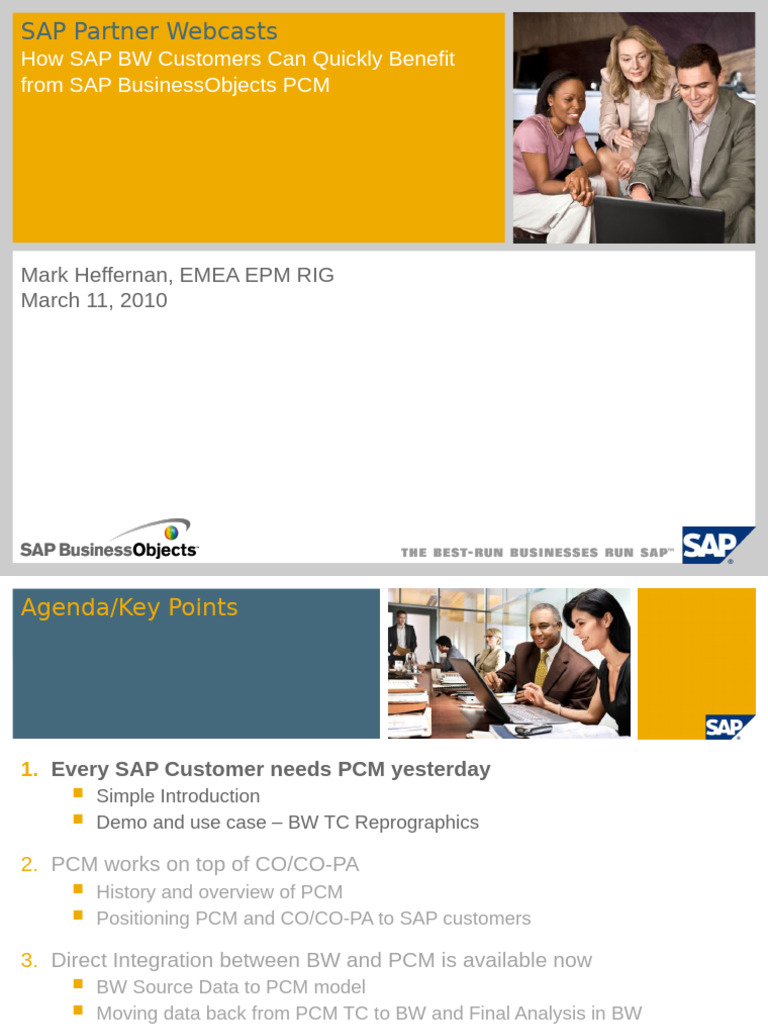 How SAP BW Customers Can Quickly Benefit From SAP BusinessObjects ...