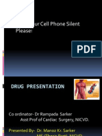 Bivalirudine Drug Presentation From Nicvd Dhaka