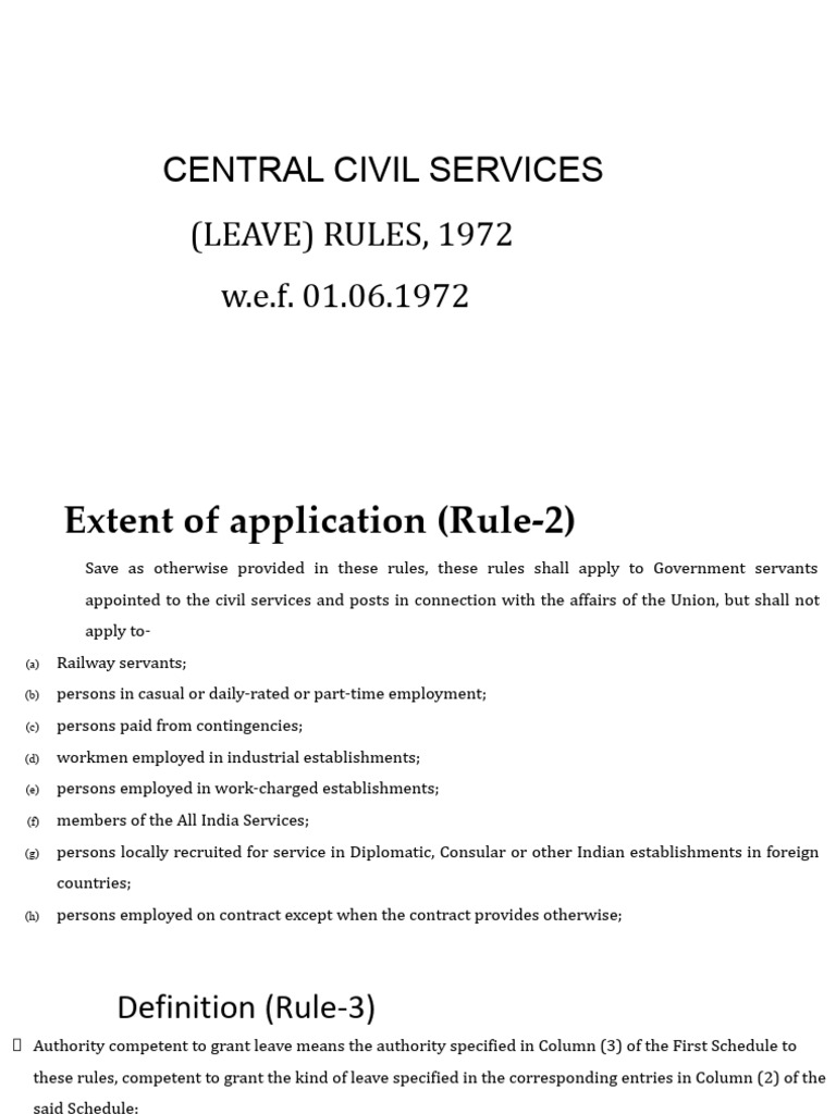 Leave Rule 19.11.24 | PDF | Parental Leave