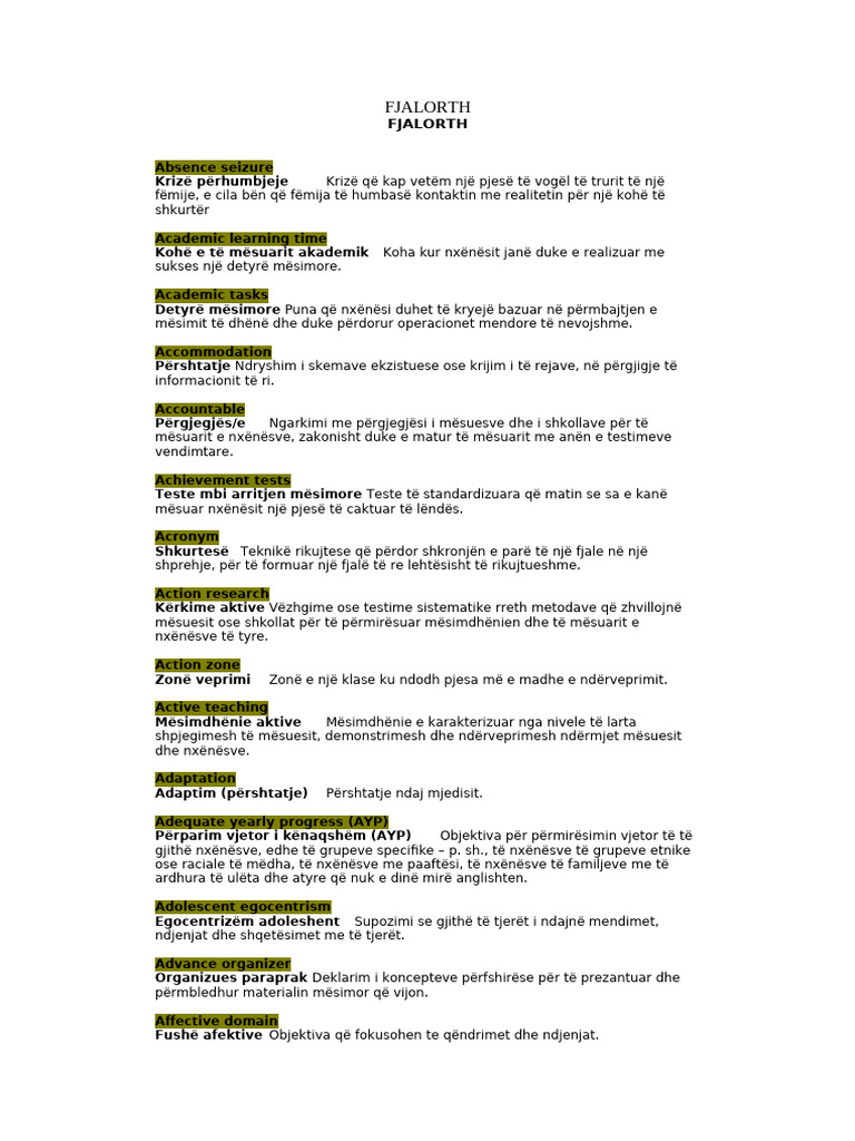 Education Psychol (FJALORTH) 16 | PDF
