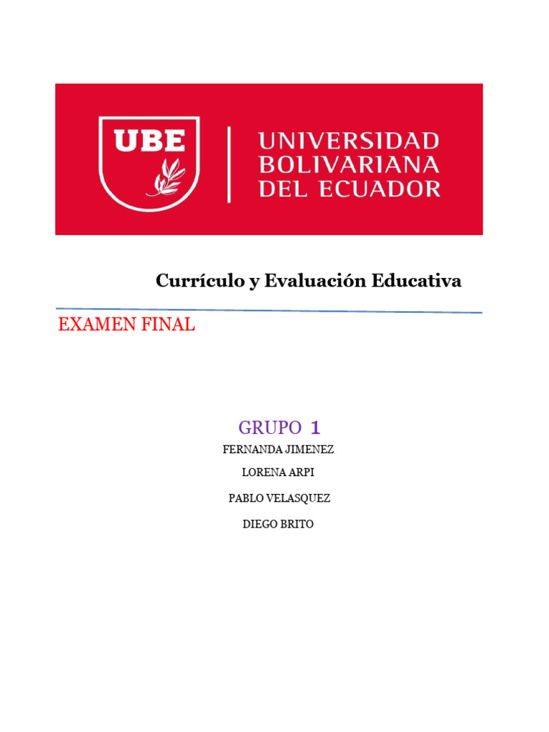 Planificación Curricular en Educación | PDF | Plan de estudios | Evaluación