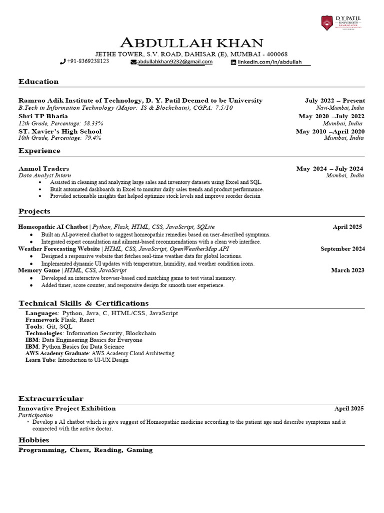 ak.resume | PDF | Computing | Software Engineering