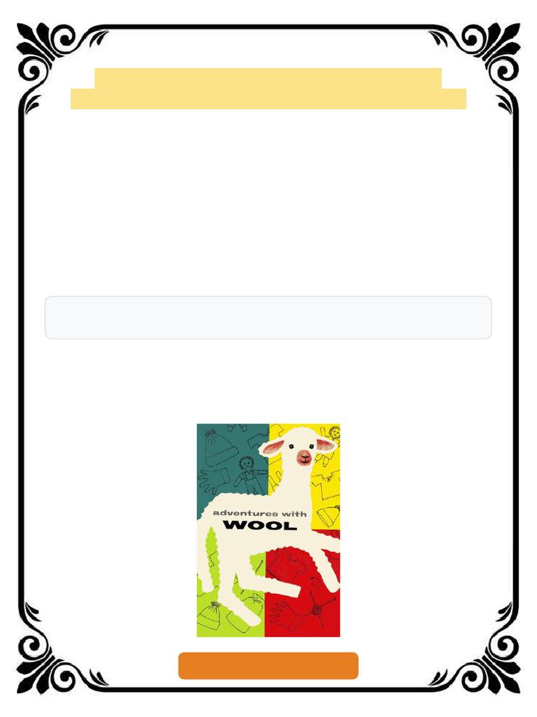 Adventures in Wool First (195?) Edition Various eBook printable pdf | PDF