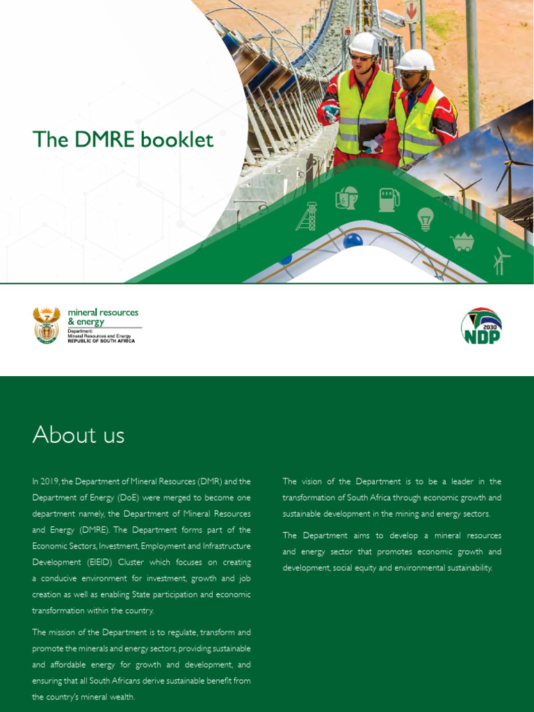Overview of South Africa's DMRE | PDF