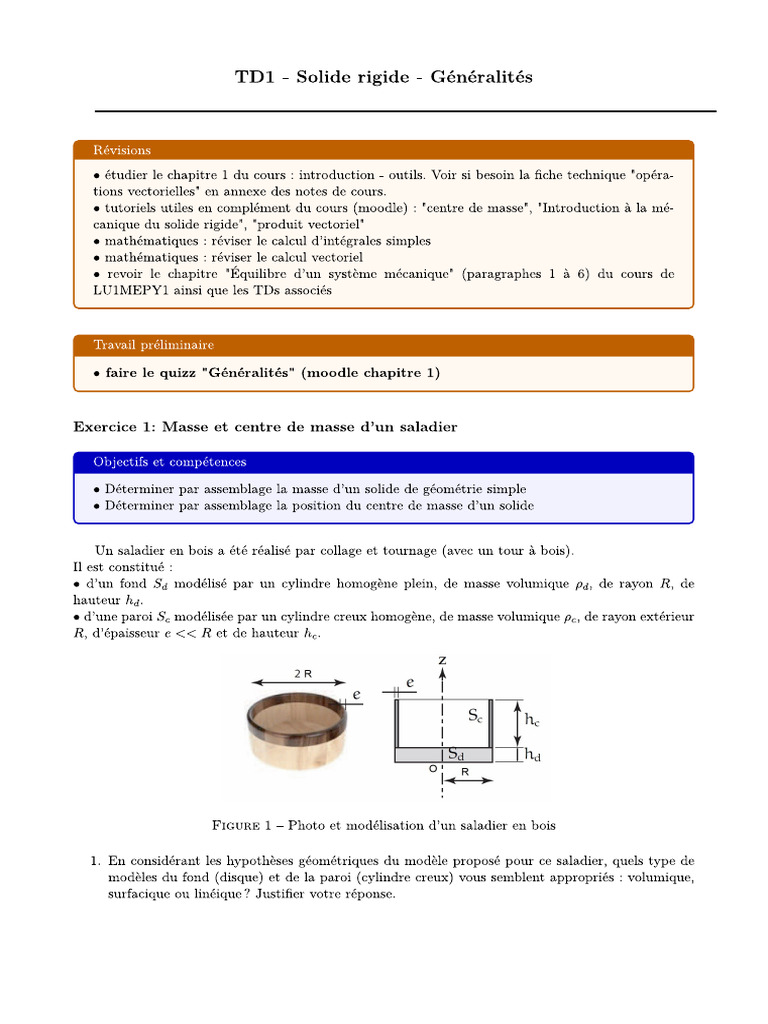 TD1 Correction | PDF