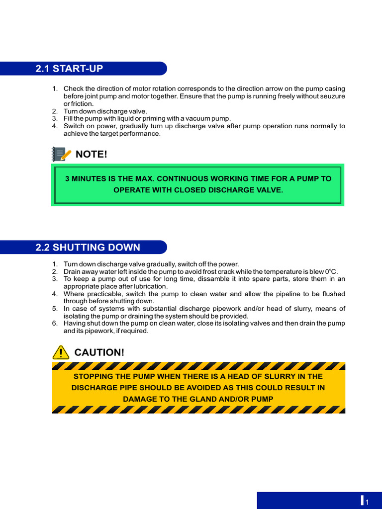 Pump Operation and Maintenance Guide | PDF | Pump | Valve
