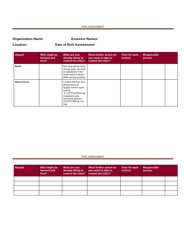 Comprehensive Risk Assessment Guide | PDF