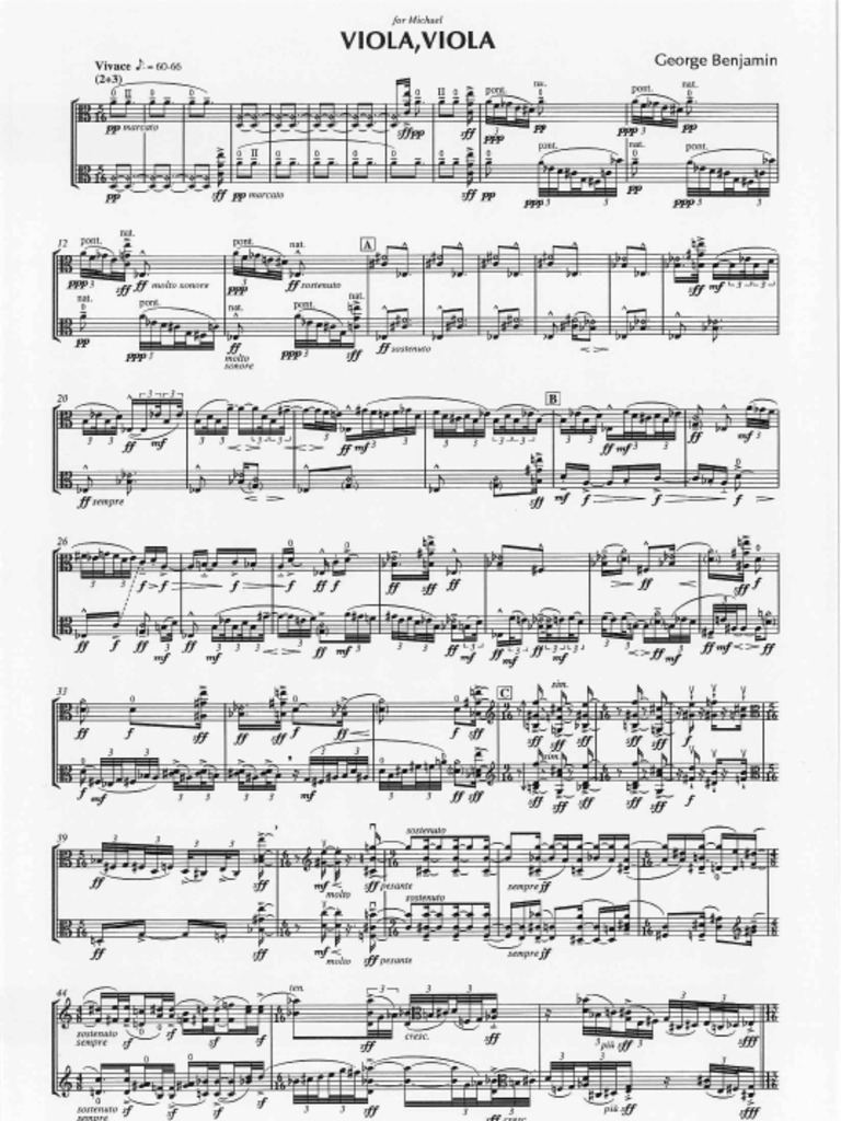 Benjamin - Viola Viola | PDF
