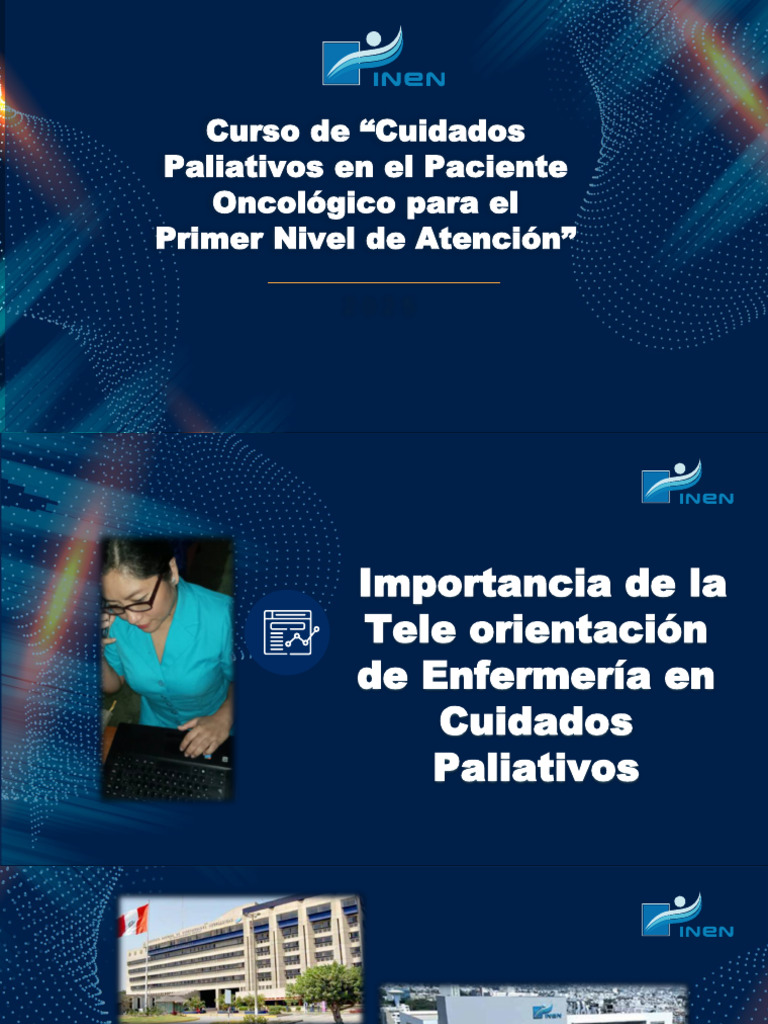 Teleorientación en Cuidados Paliativos | PDF | Enfermería | Cuidado de ...