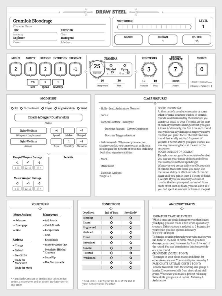 Comprehensive Combat Mechanics Guide | PDF