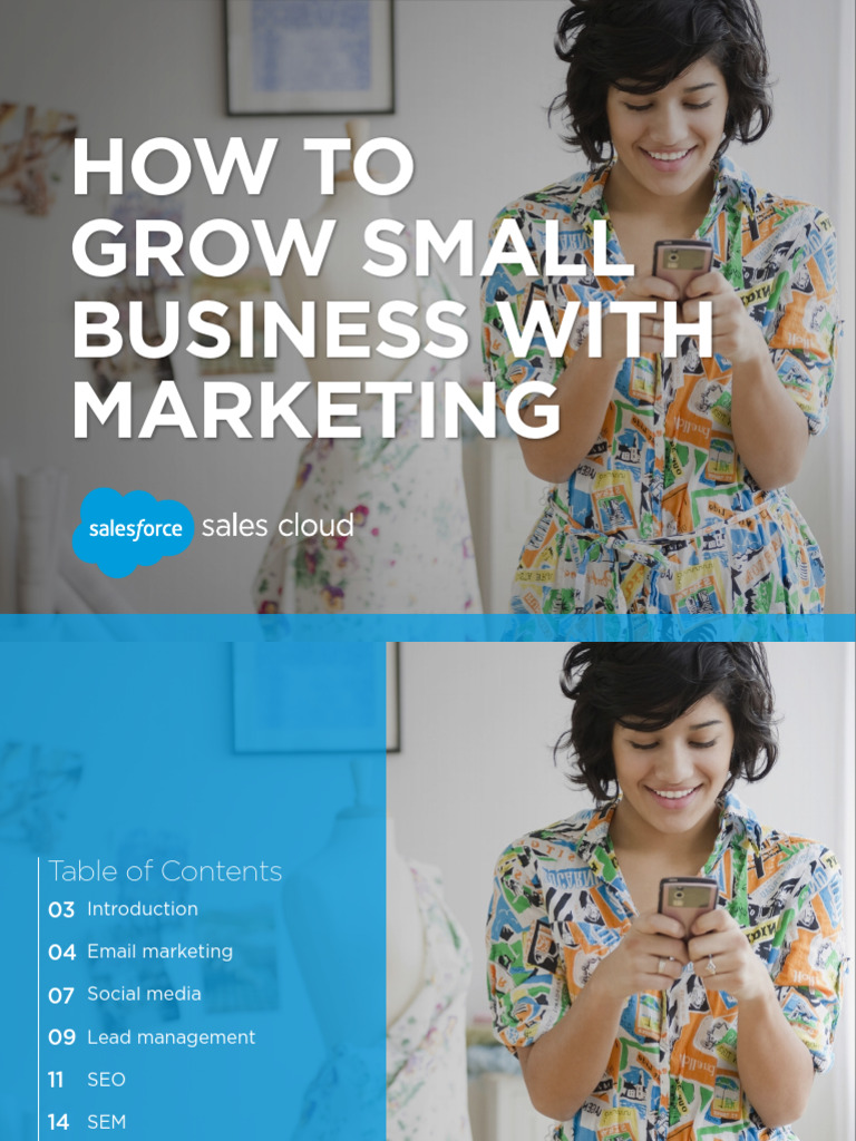 Grow Your Small Business with Marketing | PDF | Search Engine Marketing ...