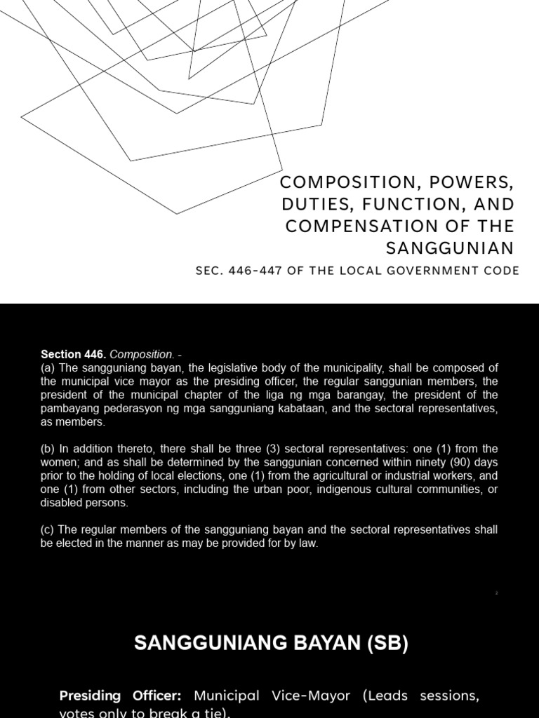 Composition, Powers, Duties, Function, | PDF | Nuisance | Taxes