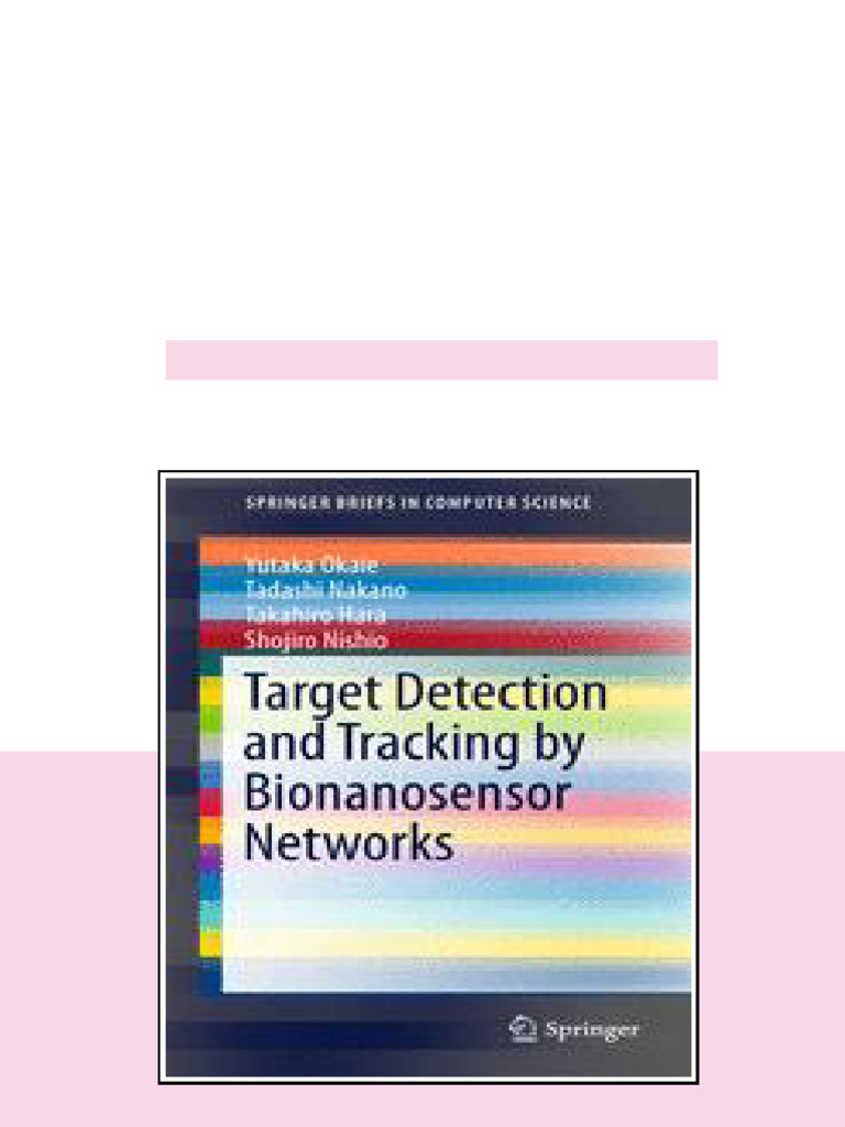 Target Detection And Tracking By Bionanosensor Networks 1st Edition ...