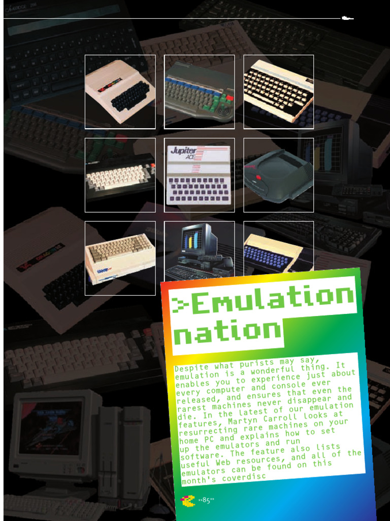 Emulating Classic Computers Guide | PDF | Computer Hardware | Video ...