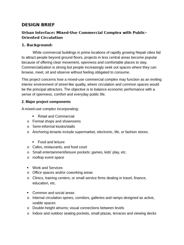 Design Brief (Commercial)_9b176a30 d354 4cc1 b89e a3f66db47ab3 | PDF ...