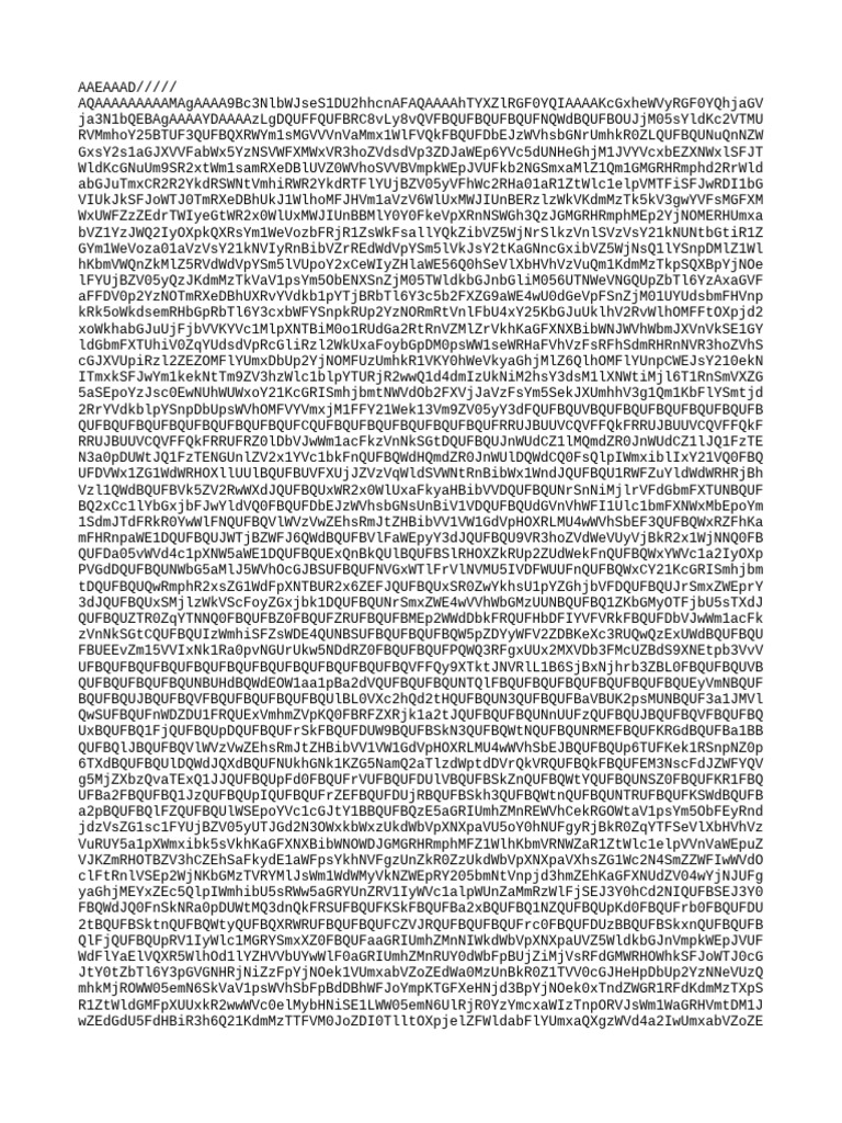 Base64 Encoded Data Analysis | PDF