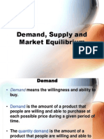 IQRA BE Demand Supply Equilibrium 2011