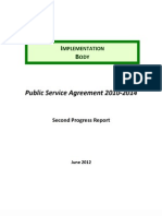 Implementation Body Public Service Agreement 2010-2014 2nd Progress Report