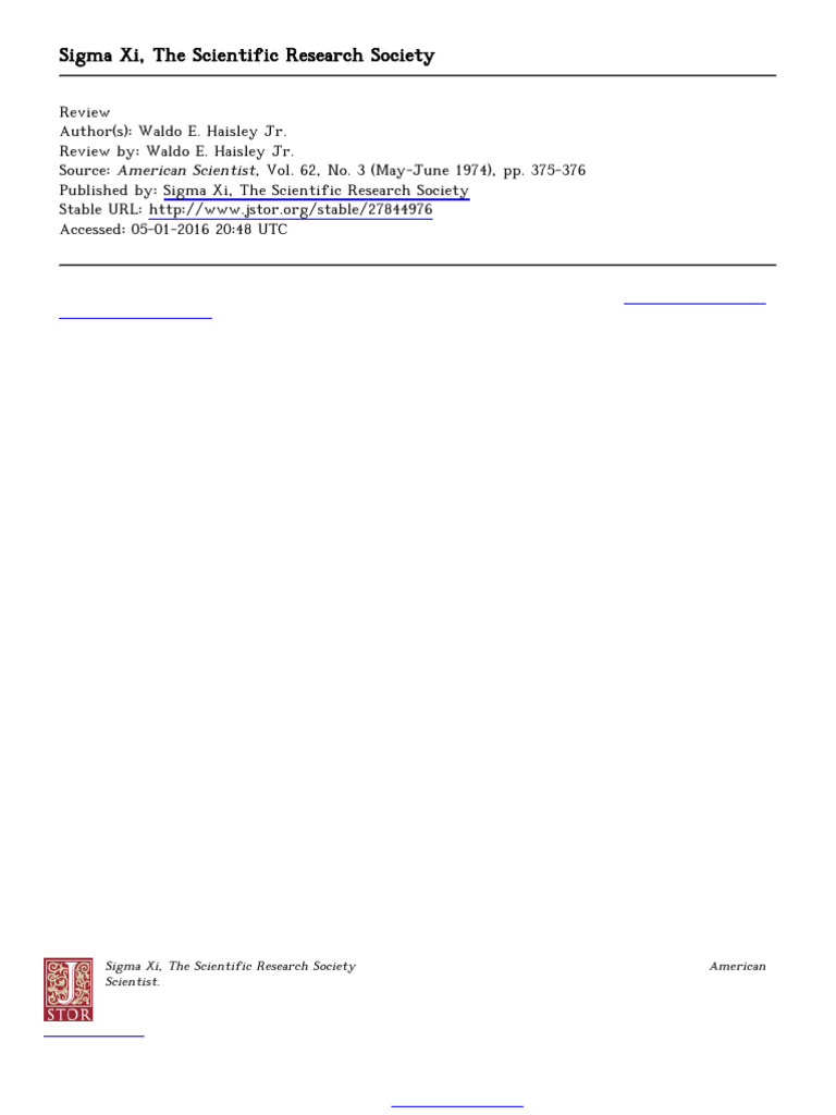 Review of Historical Scientific Works | PDF