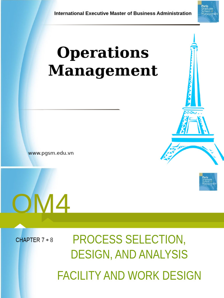 OM Chapter 7 | PDF | Operations Management | Business