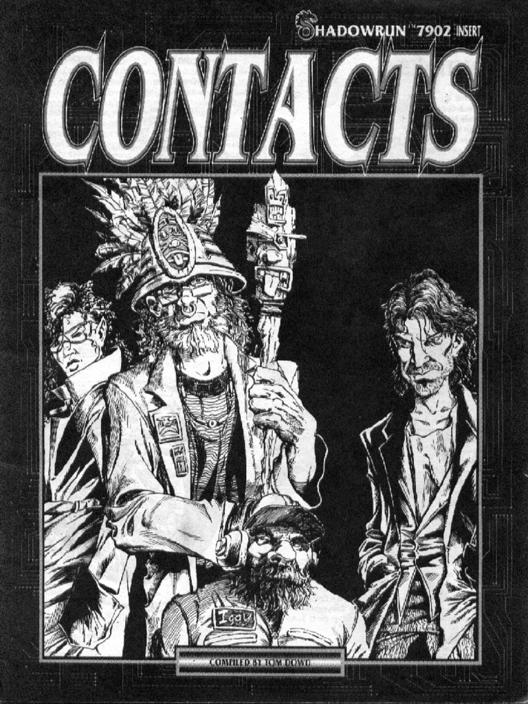 Contacts 2nd Ed - FASA 7902 - Shadowrun | PDF