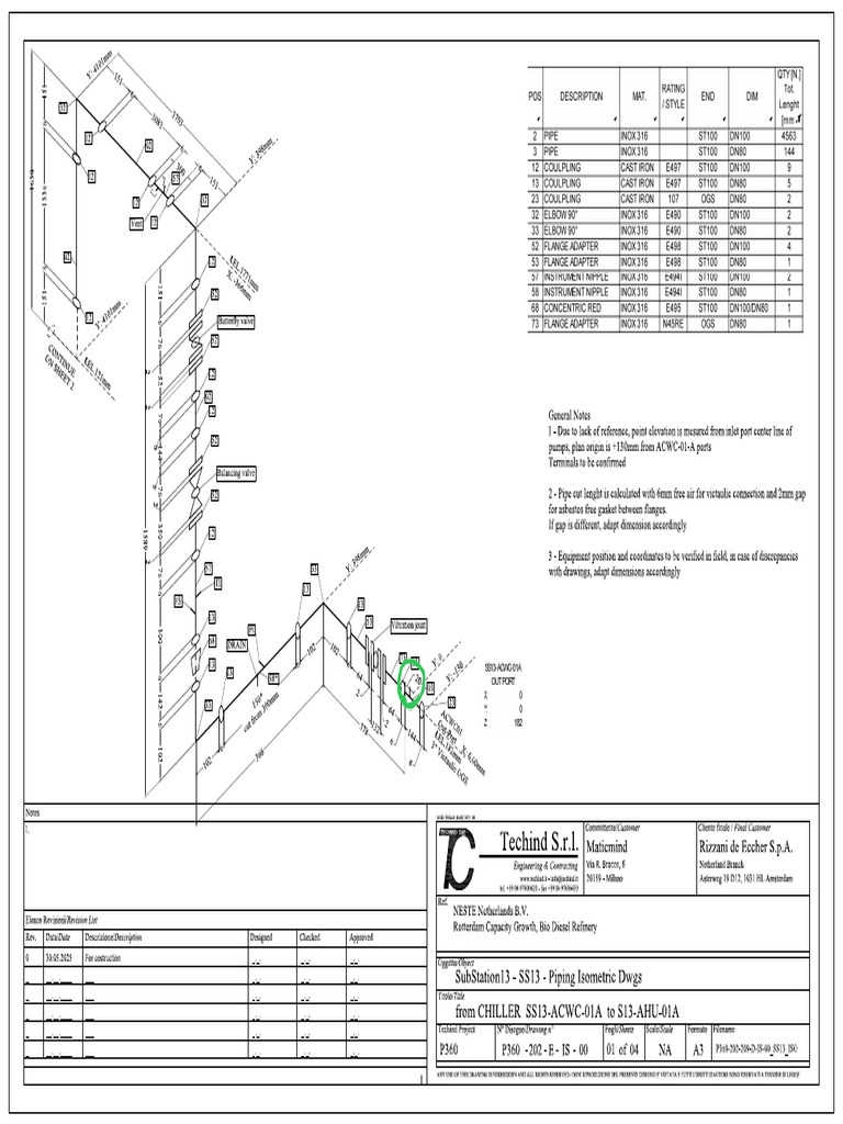 SS13 Isometric DWG | PDF