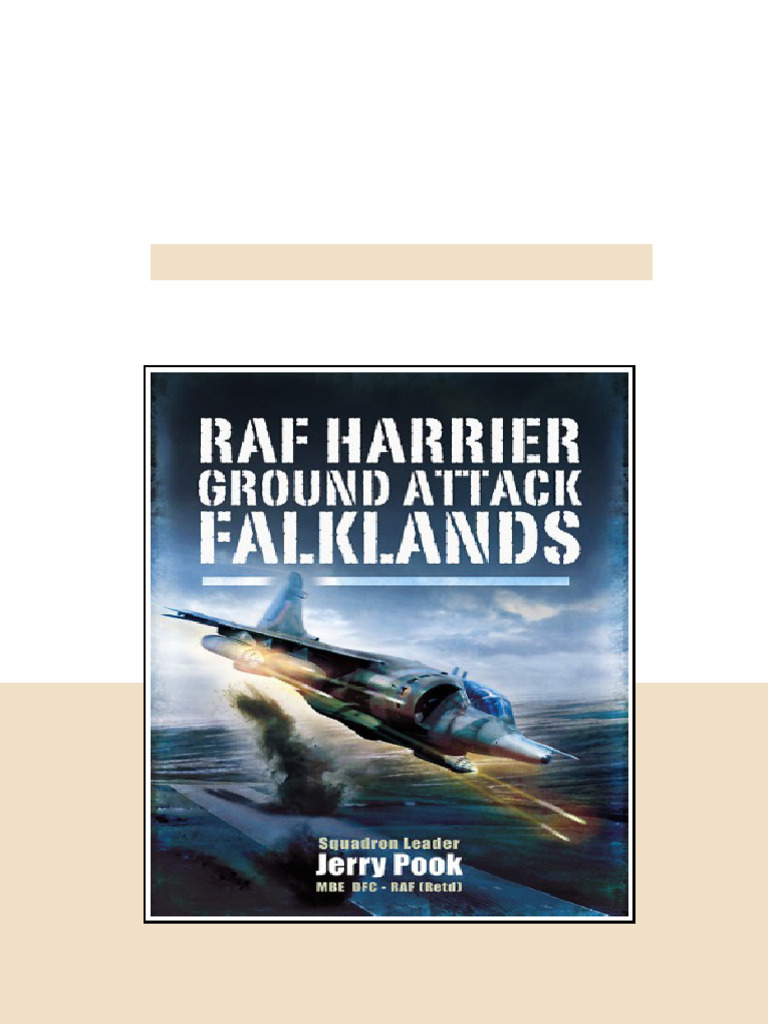 Raf Harrier Ground Attack Falklands Jerry Pook available instanly | PDF ...