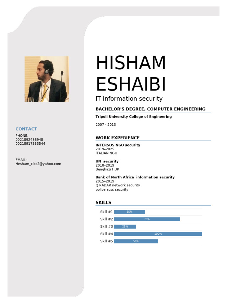 IT Security Professional Profile | PDF