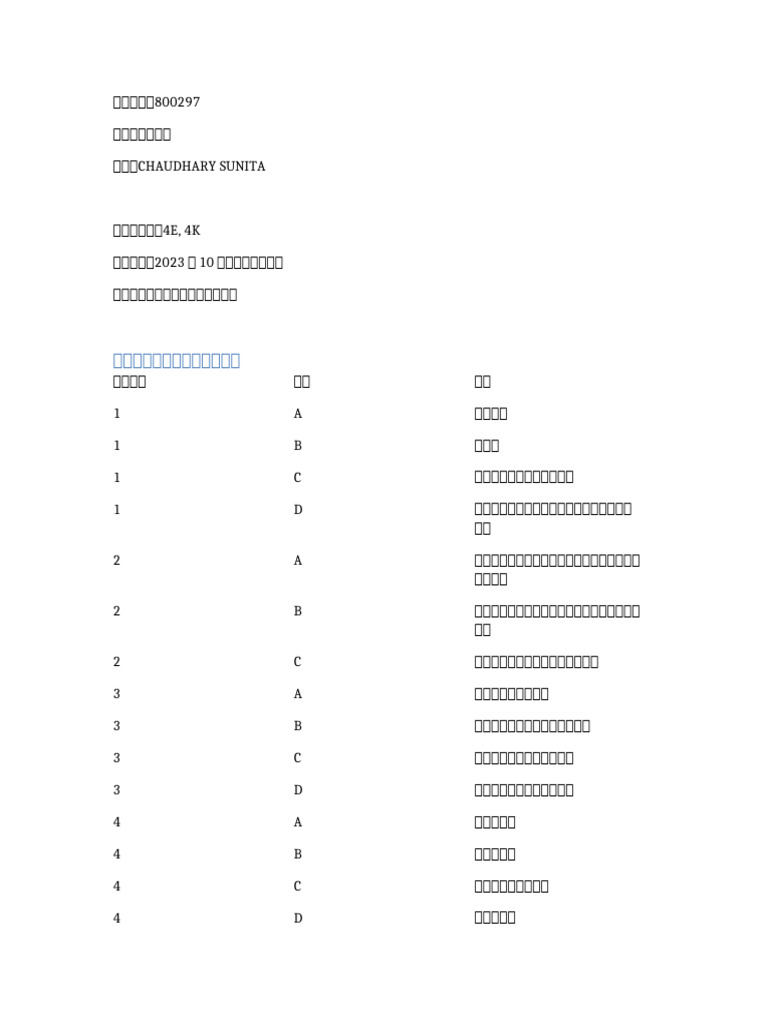 Table Formatted Rejection | PDF