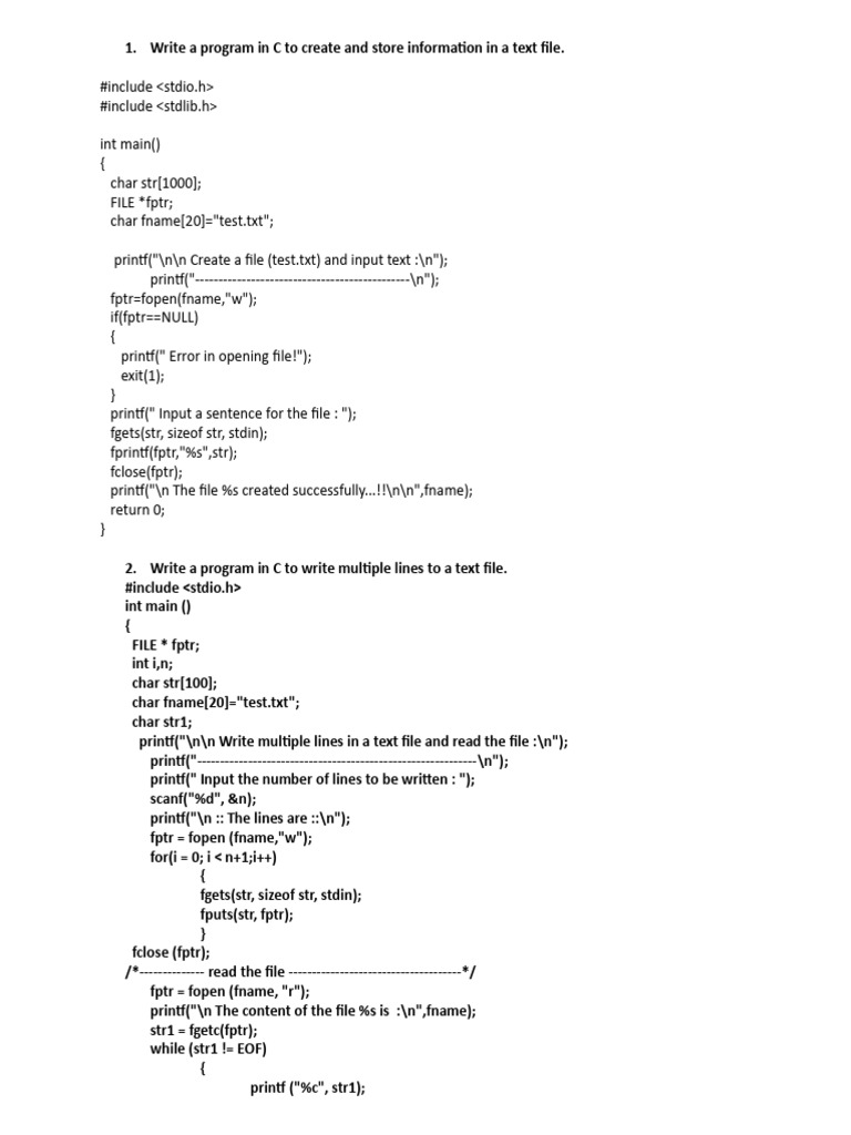 File Programs For Pps in Aktu | PDF | Computer Standards | Software