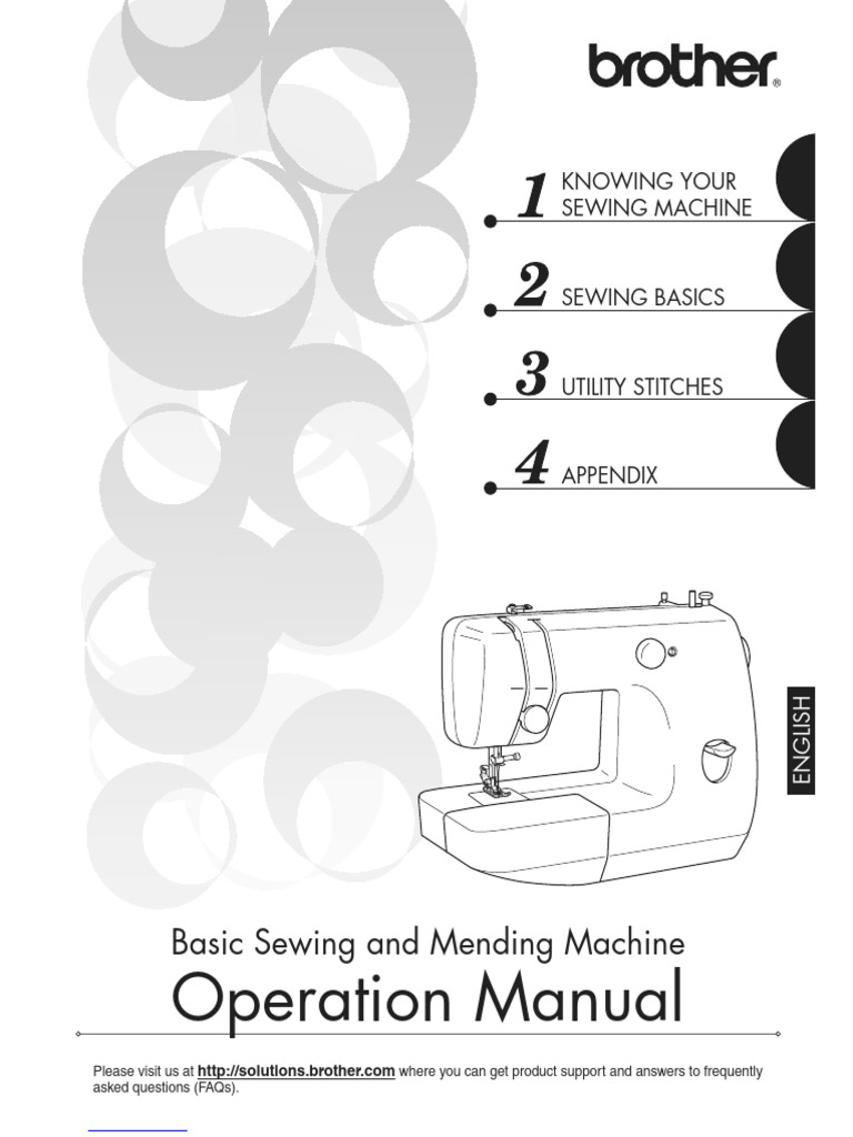 Vx1435 Operation Manual | PDF | Sewing Machine | Sewing