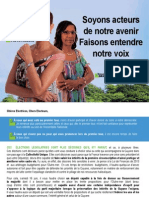 Nouvelle Profession de Foi - Joelle PREVOT-MADERE & Nemea DAMAS - Legislatives 2012