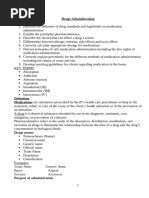 5 R's of Medication Administration | PDF