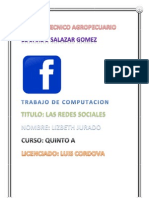 Redes Sociales y Facebook