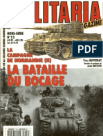 HS MILITARIA N°13 - La Bataille Du Bocage