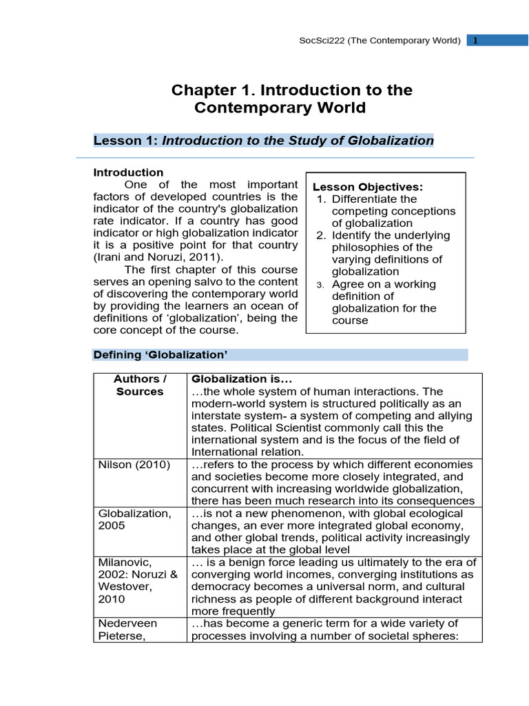 Understanding Globalization Concepts | PDF | Balance Of Payments ...