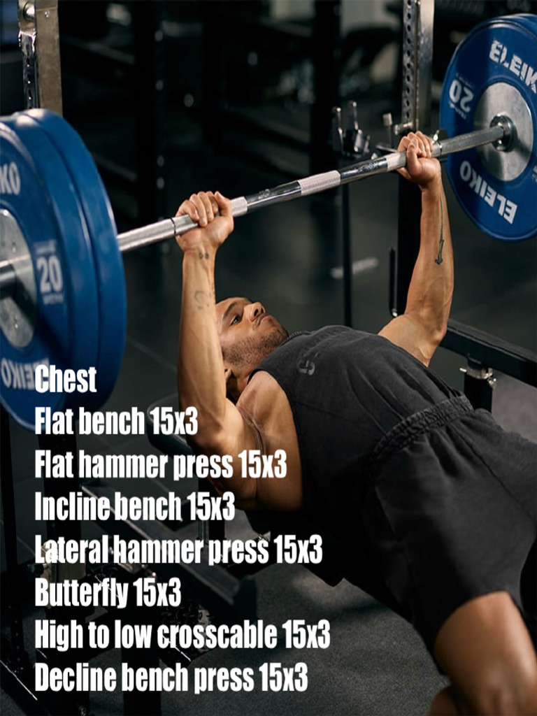 Chest Workout Oct 30, 2025 | PDF