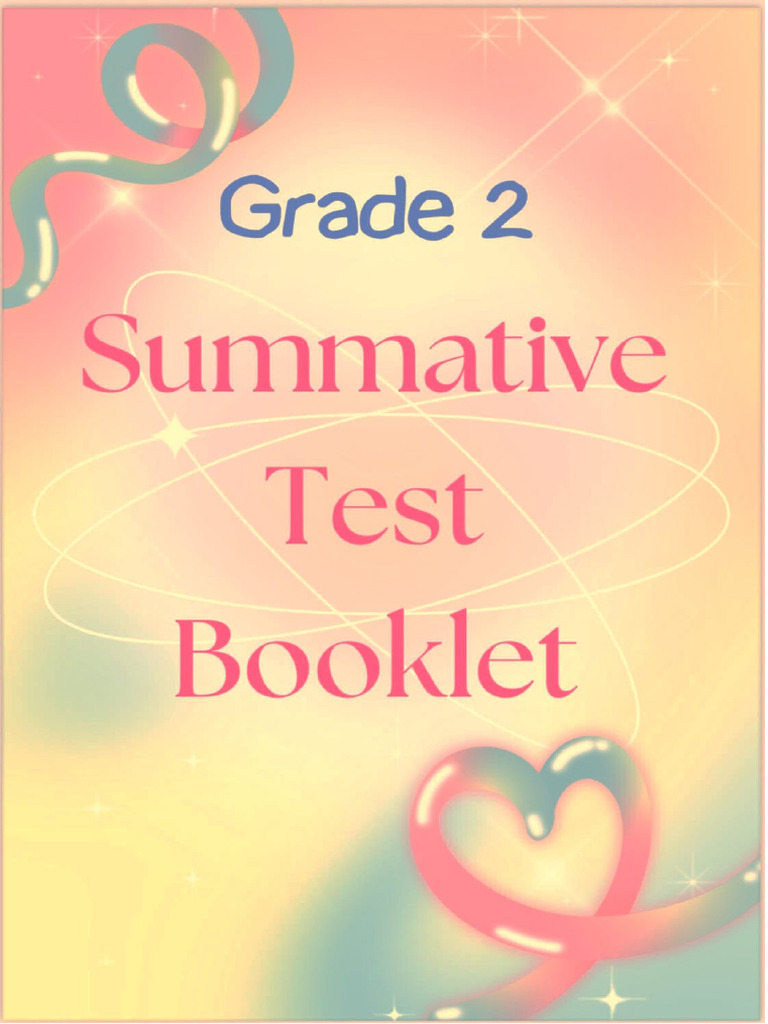 Summative Test No.2 | PDF