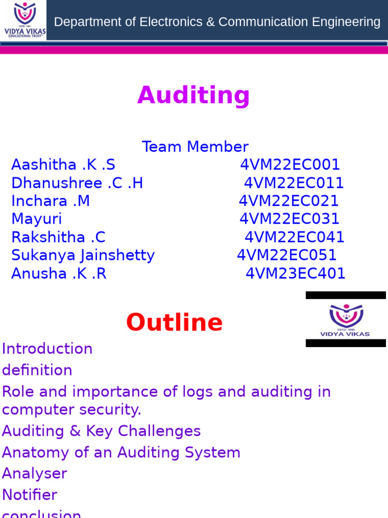 Auditing Systems in Cybersecurity | PDF | Computer Security | Security