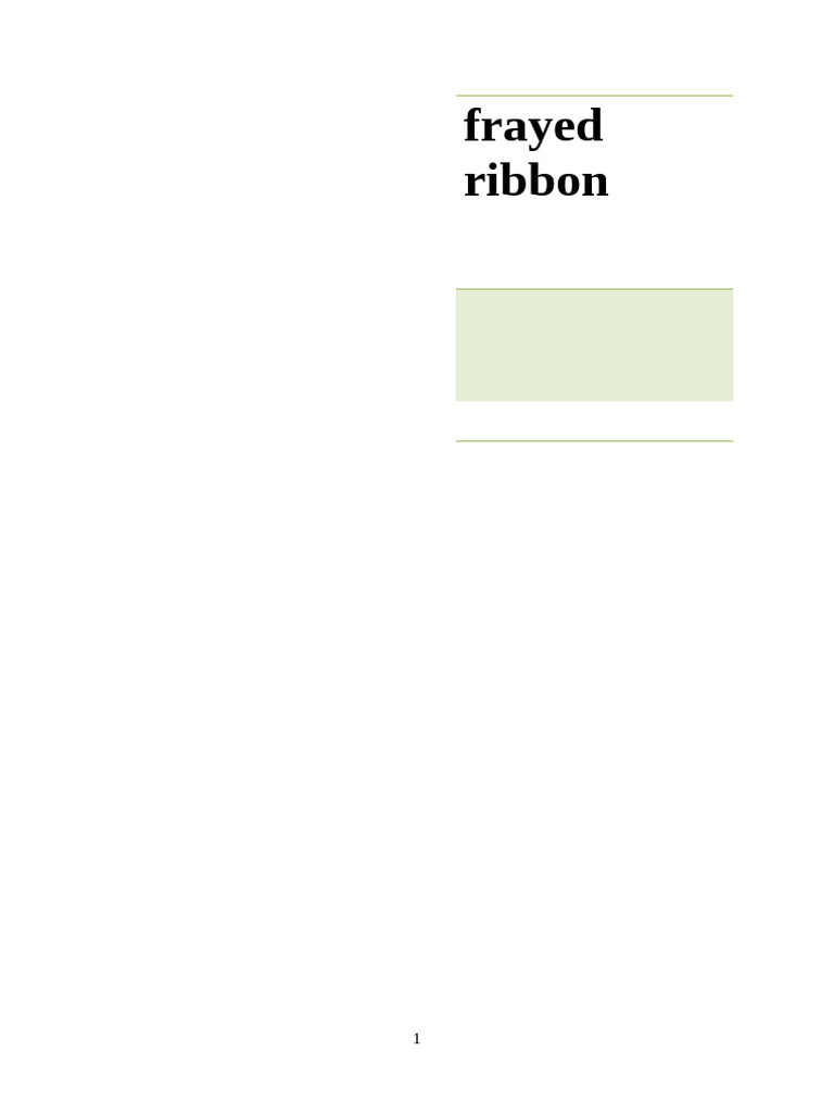 Unlearning Through Conversation Ribbons | PDF