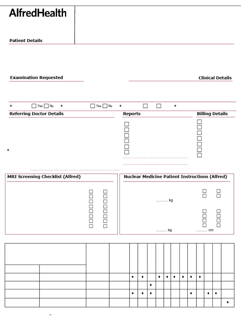 Patient Instructions for Radiology Tests | PDF | Radiology | Imaging
