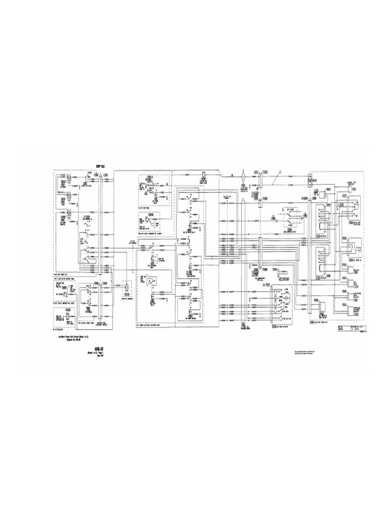 Auxiliary Power Unit Control Diagram | PDF