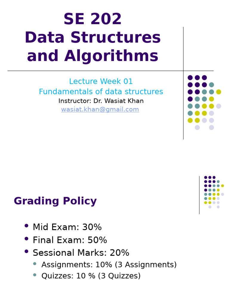 Data Structures and Algorithms Basics | PDF | Pointer (Computer ...