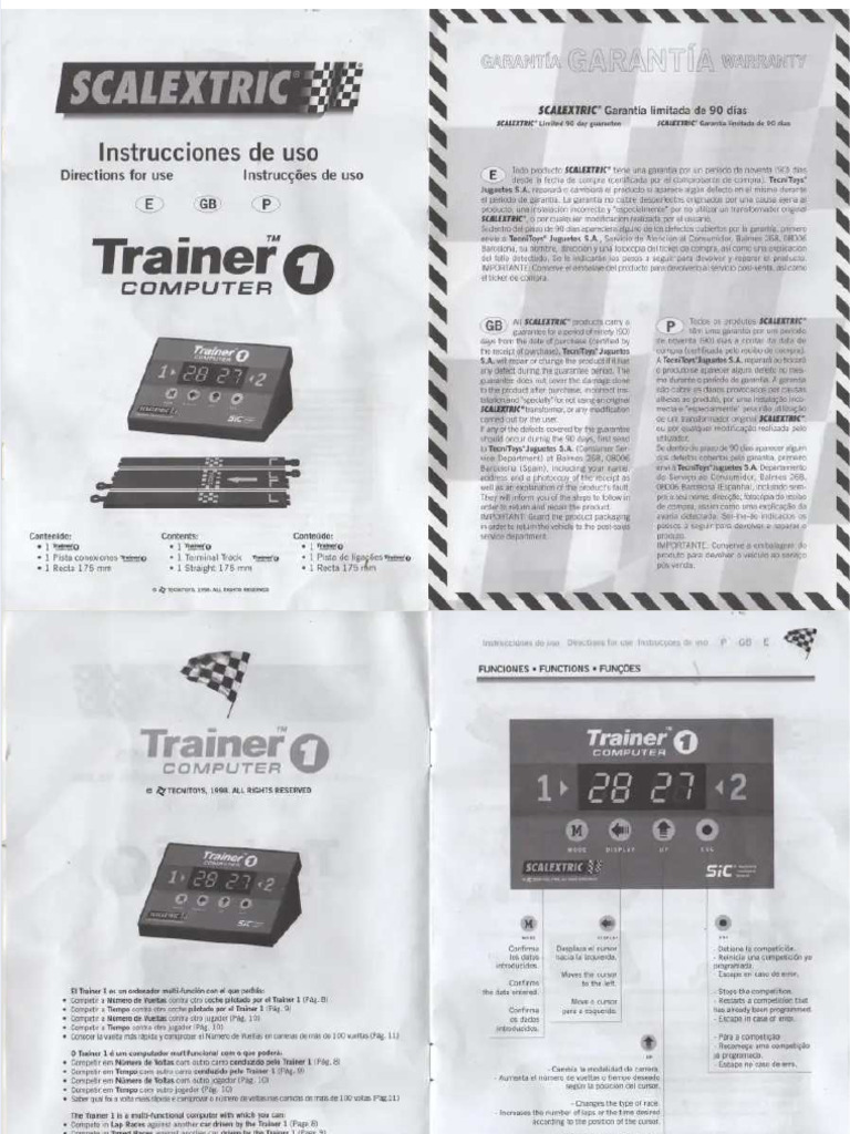 Trainer 1. Manual | PDF