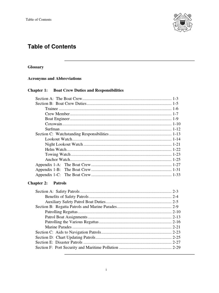 US Coast Guard - Boat Crew Seamanship Manual 