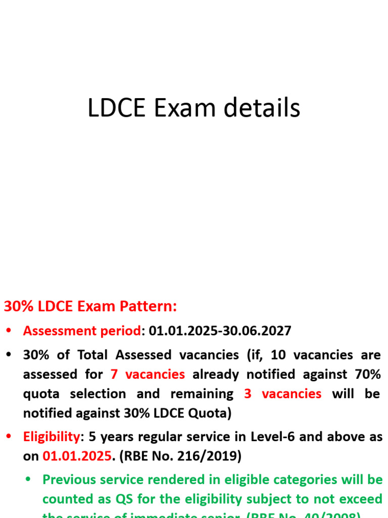 LDCE Strategy 2025 December | PDF