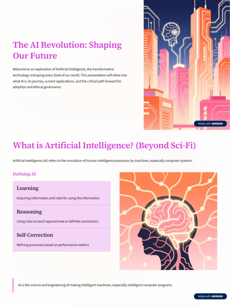 AI Revolution: Transforming Our Future | PDF | Artificial Intelligence ...