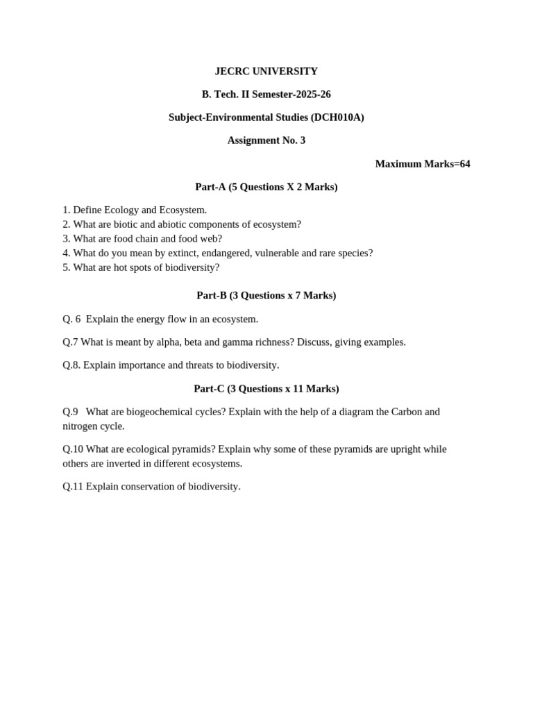 EVS Assignment 3 | PDF