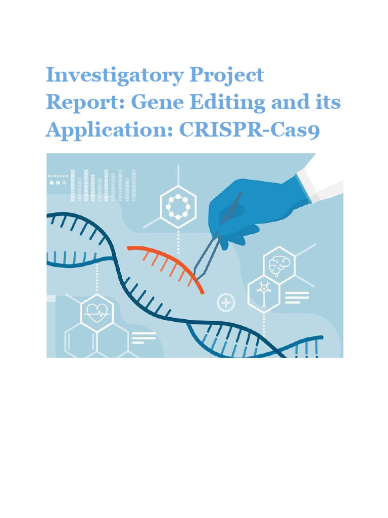 CRISPR-Cas9 Gene Editing Overview | PDF | Crispr | Life Sciences